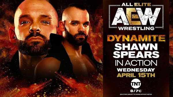 Shawn Spears will be in action on AEW Dynamite on Wednesday.