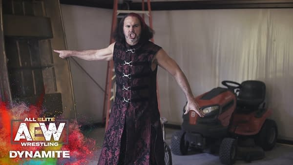 Matt Hardy issues a challenge on Dynamite, courtesy of TNT.