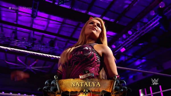 Natalya at WrestleMania 36