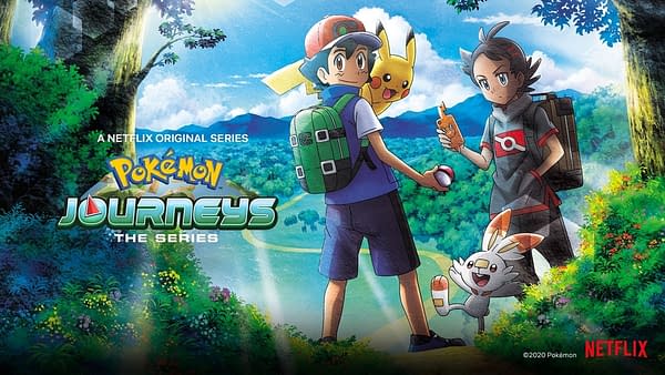 Ash and Pikachu continue their adventures in Pokemon Journeys: The Series, courtesy of Netflix.