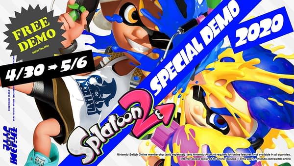 The Splatoon 2 Special Demo is returning to the eShop at the end of April.