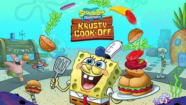 SpongeBob Krusty Cook-Off Full Artwork