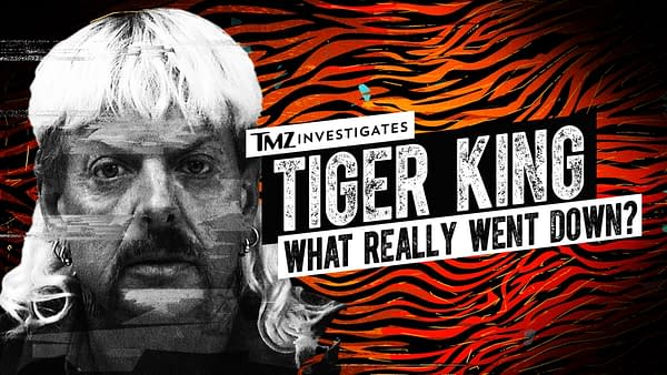 Executive producer Harvey Levin presents TMZ Investigates: Tiger King - What Really Went Down?", courtesy of FOX.