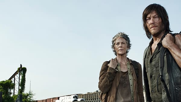 Carol and Daryl from The Walking Dead, courtesy of AMC.