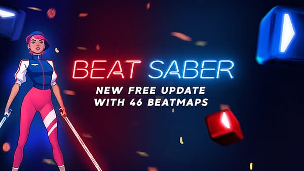 The new free update for Beat Saber comes with 46 Beatmaps, courtesy of Oculus.