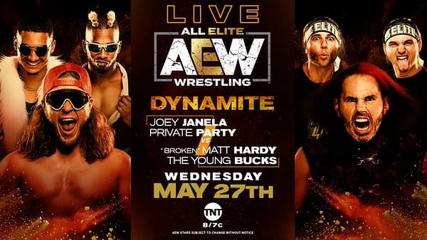 Joey Janela and Private Party take on Matt Hardy and the Young Bucks