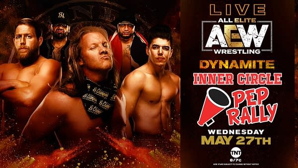 The Inner Circle will hold a pep rally on AEW Dynamite.