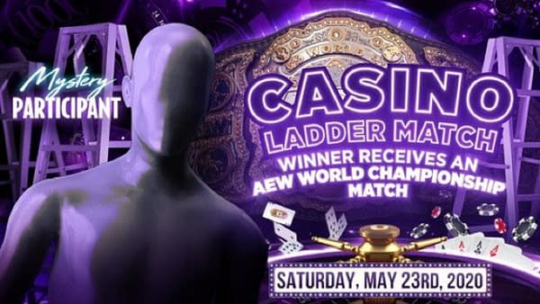 Mystery Participant is the final addition to the Casino Ladder Match at AEW Double or Nothing.