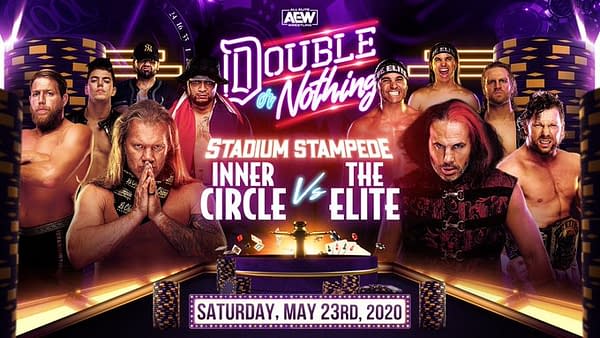 The Elite settle their differences with the Inner Circle at AEW Double or Nothing