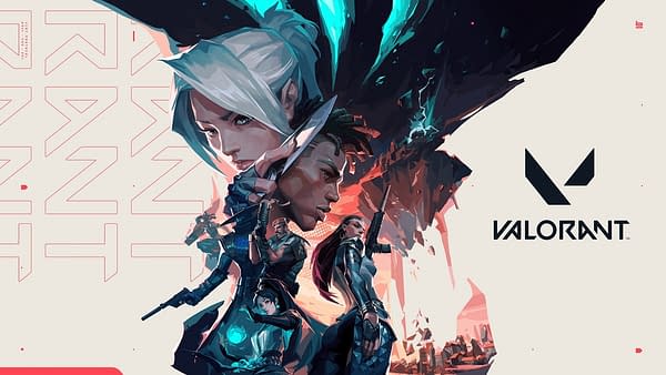 Valorant's launch art created by the Marketing Art Director Thiago Gutierrez and painted by artist Suke, courtesy of Riot Games.