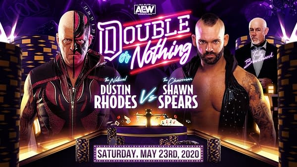 Shawn Spears vs. Dustin Rhodes - AEW Double or Nothing Results (image: AEW)