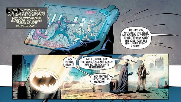 Batman Fights #MeToo in Gotham Knights #2. 