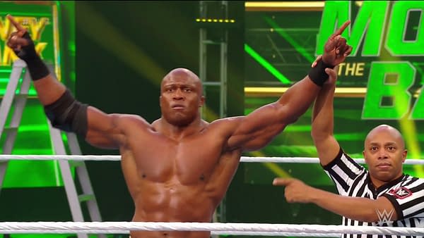 Bobby Lashley is victorious at WWE Money in the Bank