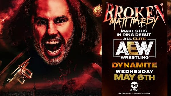 Matt Hardy makes his in-ring debut on AEW Dynamite tonight.