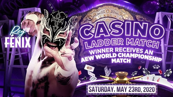 Rey Fenix is now part of the Casino Ladder Match, courtesy of AEW.