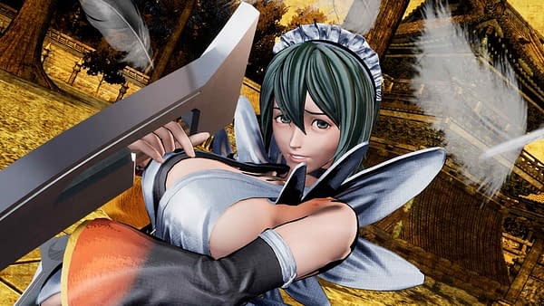 Iroha will be coming to Samurai Shodown on May 13th, double blades and provocative style included.