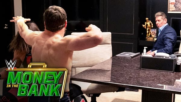 AJ Styles and Daniel Bryan brawl in Mr. McMahon's office: WWE Money in the Bank 2020 (WWE Network)