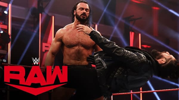 Drew McIntyre has had enough of Seth Rollins, courtesy of WWE.