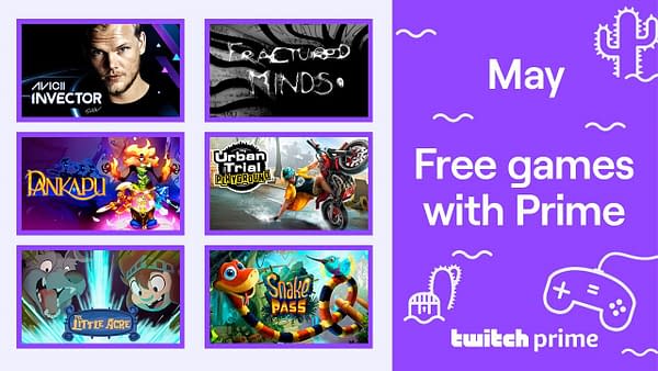 Twitch Prime Free Games May 2020