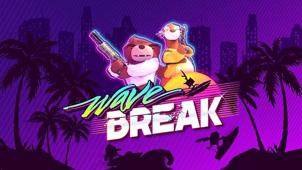 Do cool tricks and maybe solve crimes in Wave Break, courtesy of Funktronic Labs.