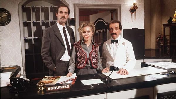 John Cleese Guilts BBC into Restoring Fawlty Towers to Streaming (Image: BBC)