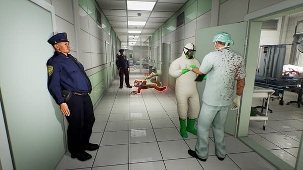 A screenshot of ER Pandemic Simulator in action. Produced by Movie Games.