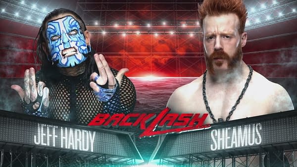 Jeff Hardy takes on Sheamus at WWE Backlash