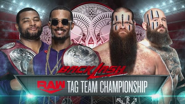 Street Profits Defend the Raw Tag Team Championship Against the Viking Raiders (WWE)
