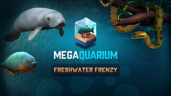 There are a lot more Megaquarium creatures than what's in the sea, courtesy of Twice Circled.