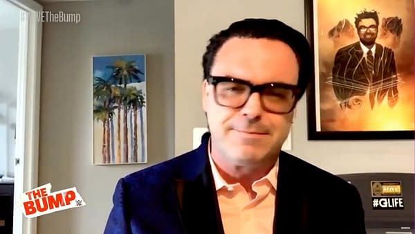 Mauro Ranallo talks on WWE's The Bump pre-show for NXT In Your House.