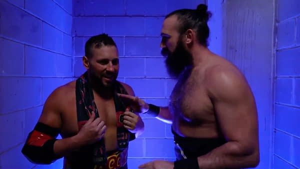 Brodie Lee is getting on Colt Cabana's good side.