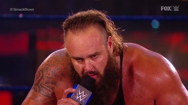 Braun Strowman gets creepy on WWE Smackdown