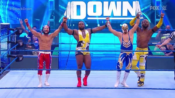 The New Day and Lucha House Part stand tall on WWE Smackdown