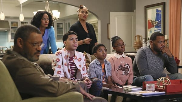 A scene from Blackish episode "Hope", courtesy of ABC.