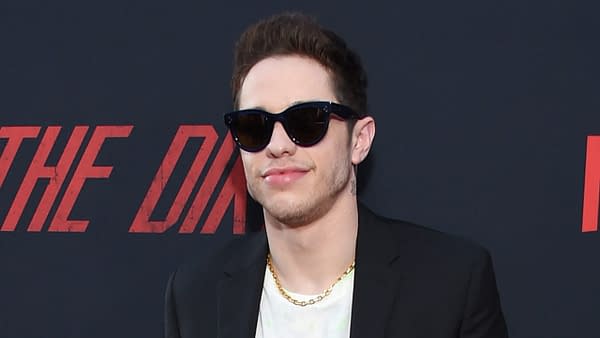 Pete Davidson arrives for the Netflix 'The Dirt' Premiere on March 18, 2019 in Hollywood, CA. Editorial credit: DFree / Shutterstock.com