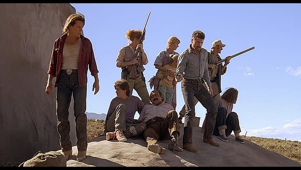 A scene from Tremors (Image: NBCUniversal)