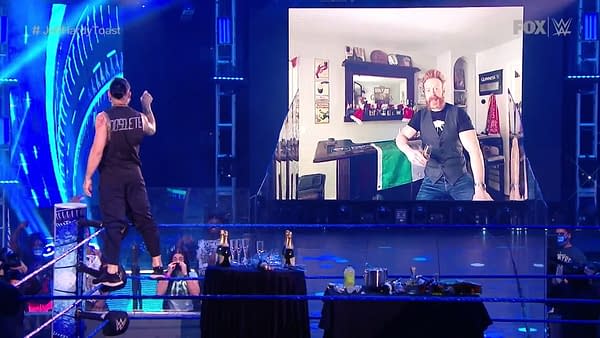 WWE Smackdown 7/3/20 Part 2 - Did Sheamus Make Jeff Hardy Relapse? (Image: WWE)