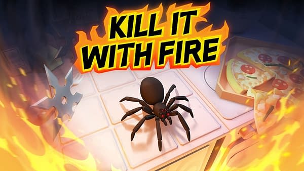 Who cares about the house?! There's spiders crawling all over the place!!! Courtesy of tinyBuild Games.