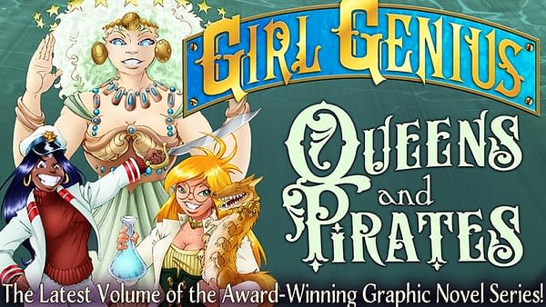 Girl Genius Kickstarter header. Credit: Studio Foglio Kickstarter page.