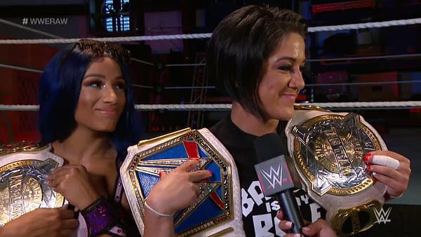 Doth pride goeth before a fall? Bayley and Sasha Banks hopeth not.