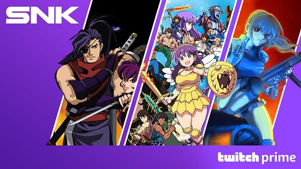 SNK brings a second set of games to Twitch Prime subscribers, courtesy of Twitch.