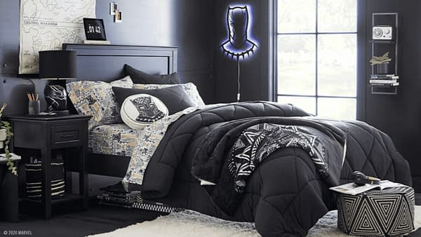 Marvel and Pottery Barn's Black Panther collection. Credit: Marvel.