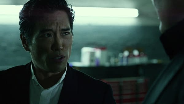 Peter Shinkoda (Nobu Yoshioka) in Daredevil (Image: Netflix)