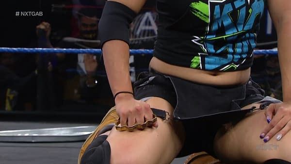 NXT 7/8/20 Great American Bash Night 2 Part 1 - That's Gotta Hurt (Image: WWE)