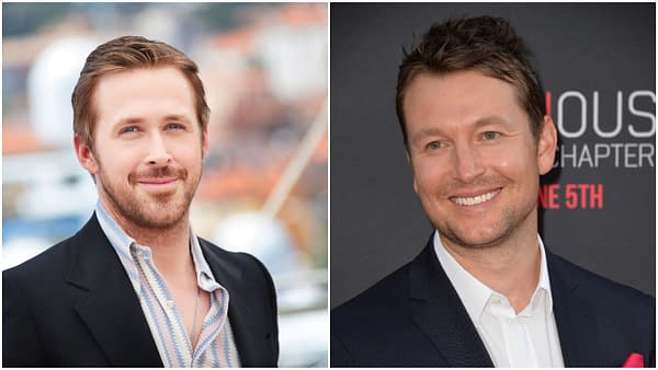 L-R: Ryan Gosling making selfies at The Nice Guys' photocall during the 69th annual Cannes Film Festival at the Palais des Festivals on May 15, 2016 in Cannes. Editorial credit: Denis Makarenko / Shutterstock.com | Writer/director Leigh Whannell at the world premiere of his movie Insidious Chapter 3 at the TCL Chinese Theatre, Hollywood. Editorial credit: Jaguar PS / Shutterstock.com