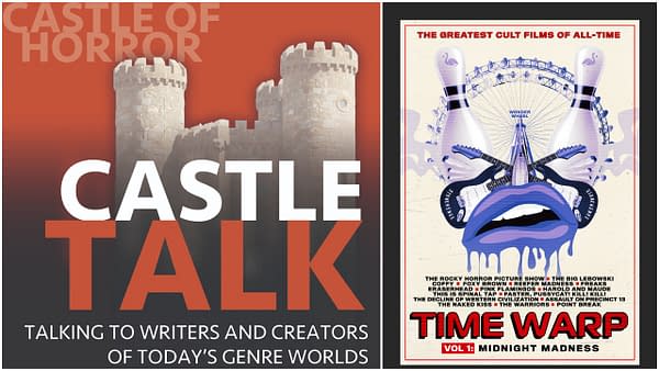Castle Talk Podcast logo and Time Warp poster used by permission.