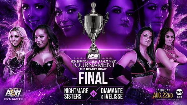 The final matchup is set for the AEW Deadly Draw Women's Tag Team Cup Tournament.