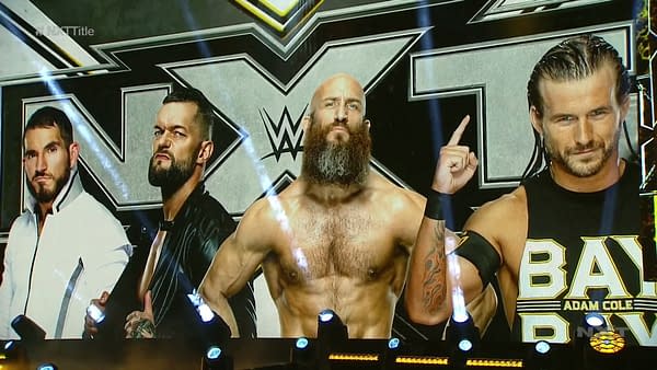 Johnny Gargano, Tommaso Ciampa, Finn Balor, and Adam Cole will fight for the NXT Championship in a four-way iron man match at NXT Super Tuesday.