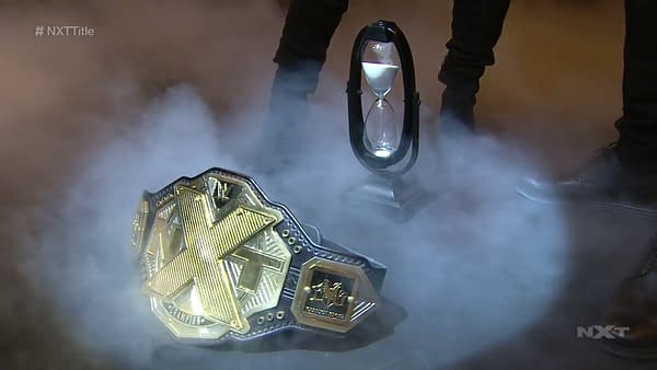 Karrion Kross relinquishes the NXT Championship