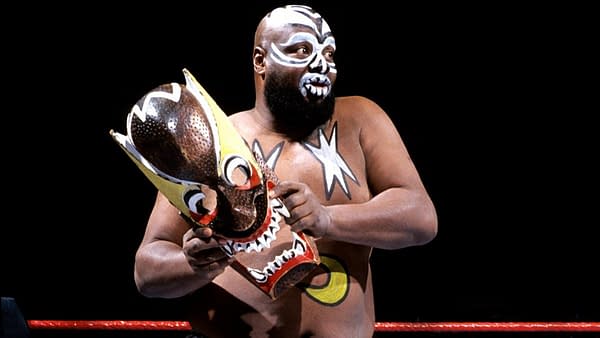 A look at the Ugandan Giant, Kamala. Courtesy of WWE.